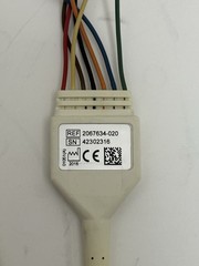 GE SEER 1000, 48 Hour Digital Holter Recorder W/ 2067634-020 7-Lead Snap Cable