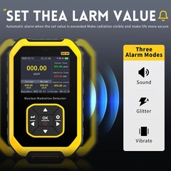 Geiger Counter Radiation Detector Nuclear Radiation Monitor X Gamma Beta Meter