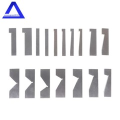 17 Pack 1/4 to 45 Degree Hardened Steel Angle Block Set Accuracy .0003″