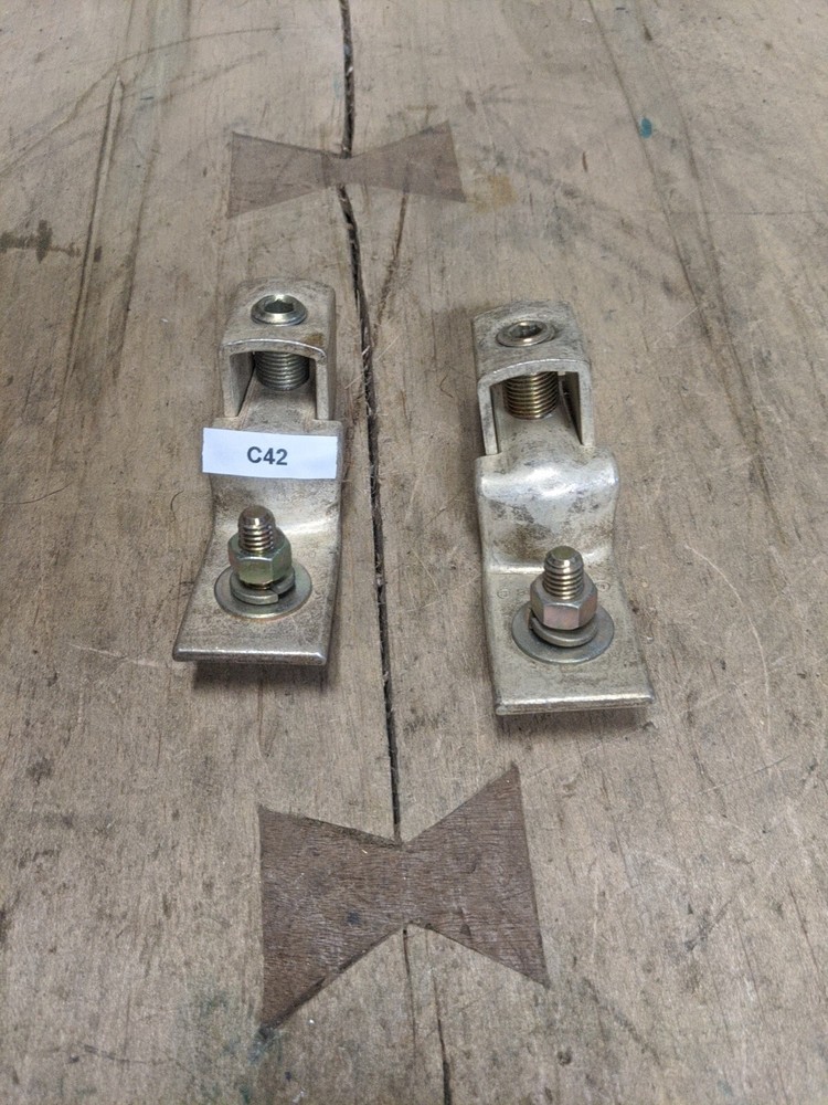 Ilsco D-84 Box Type 1/0 500MCM Mechanical Lugs (Lot Of 2)