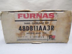 NEW Furnas Siemens 48DB11AA3R Third Overload Relay Kit Melting Alloy Type