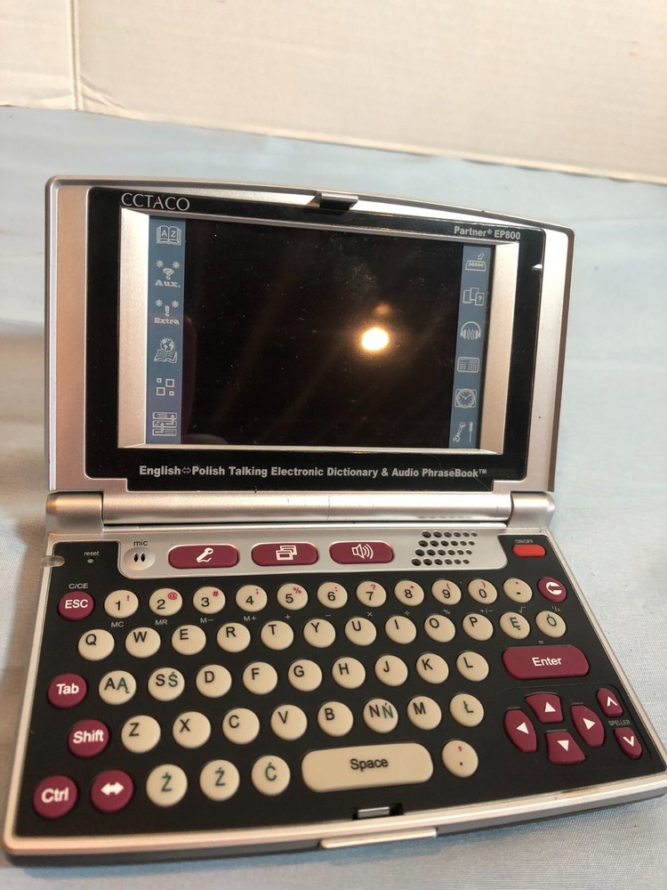 Ectaco Partner EP800 English to Polish Talking Dictionary & Audio PhraseBook F50