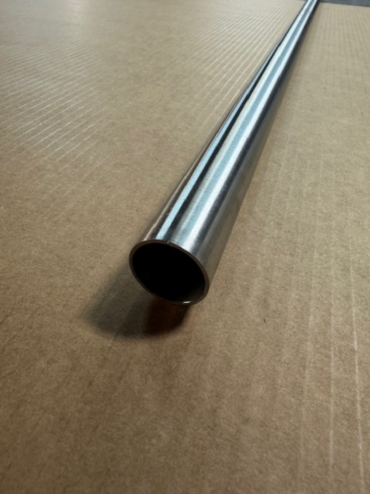 1.00″ OD x 0.065″ Wall Stainless Steel Tube x 12” Length, 304 Stainless Steel