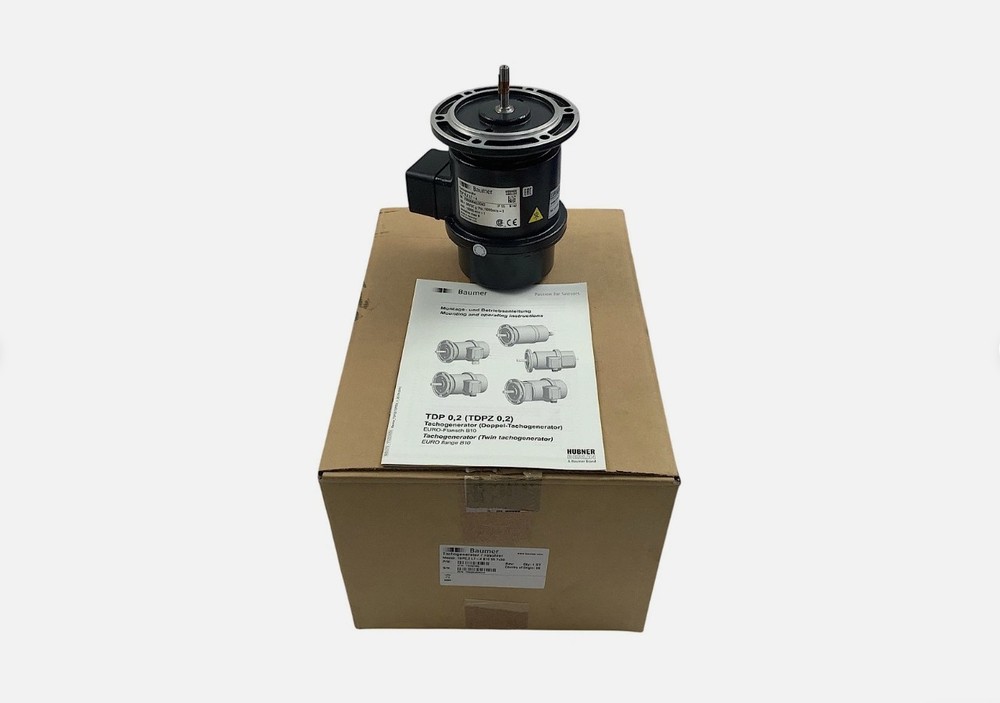 Baumer TDP 0.2LT-4 Tachogenerator 60VDC +1%/1000min-1 max.*SAMEDAY SHIP AVAILAB