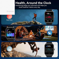 Alexa Smart Watch Men Women Bluetooth Call 1.85″ Fitness Tracker Android
