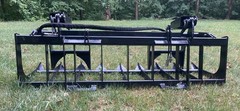 New 72″ Root Grapple Skid Steer/Tractor Brush Bucket -Bobcat, Case, Cat, etc