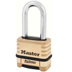 Master Lock 1175Dlh 2-1/4In 57Mm Wide Proseries Brass Resettable Combination