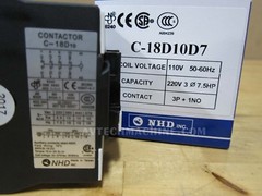 C-18D10D7 NHD Magnetic Contactor Coil 110V Normally Open