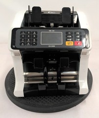 TBS CD-2000 Banknote Counter Discriminator 2 Pocket Mixed Bill Value