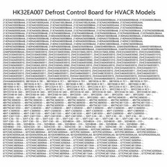 HK32EA007 Defrost Control Board For Applications Model 213CEA036000BAAA