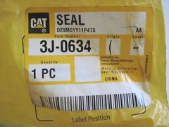 NOS Cat 3J-0634: 3.53 x 190.09mm 75A NBR O-Ring Caterpillar OEM Genuine