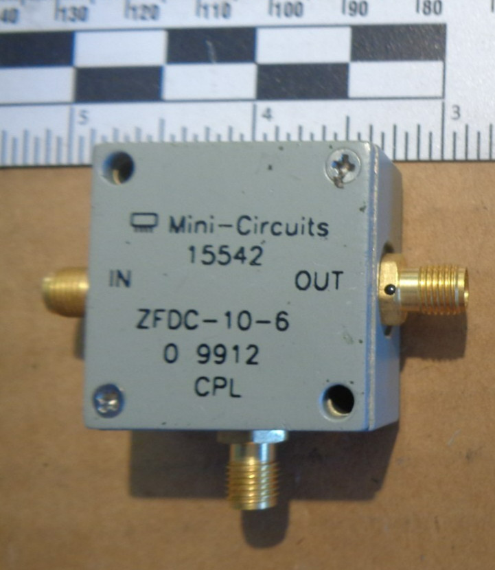 Mini-Circuits ZFDC-10-6 SMA RF Directional Coupler