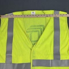 Protective Industrial Products High Visibility Work Vest Size: 3XL