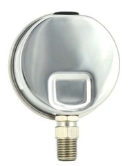 2″ Pressure Gauge, Stainless Steel Case, Liquid Filled, Lower Mnt, 160 PSI