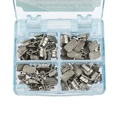 20 Sets Orthodontic Molar Bracket Buccal Tubes Roth MBT 022 1st 2nd ortodoncia