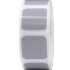 Square Shaped Stickers | 0.75″ Inch Wide | 500 Pack | Pick One Color