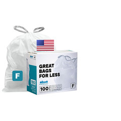Plasticplace Custom Fit Trash Bags Compatible Simplehuman Code F 100 Count