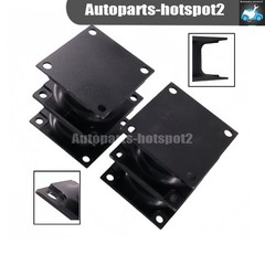 4PCS Vibratory Plate Compactor Rubber Isolator Shock Mount For Stanley Hydraulic