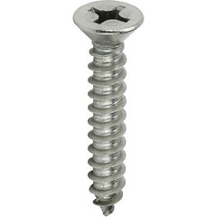 #8 Phillips Flat Head Self Tapping Sheet Metal Screws Stainless Steel All Sizes