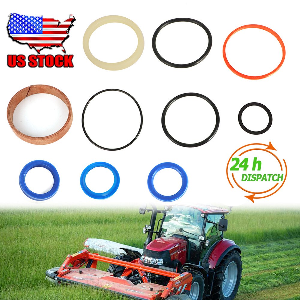 For KUHN GMD 700 Disc Mower 60mm Bore X 25mm Ram Hydraulic Cylinder Seal Kit US