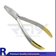 Dental Hook Crimping Plier TC Crimpable Arch Wire Dentist Orthodontic Placement