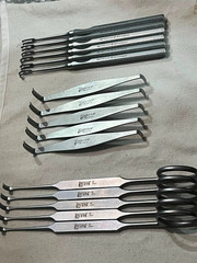 Aesculap Surgical Retractors Lot BT917 BT12 BT97R Stainless Steel Instruments