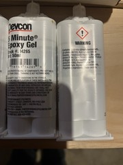 TAH Plus Epoxy Gun W 2 Plungers-36 Epoxy Tips-5 50 ML Epoxy Cartridges Over 250$