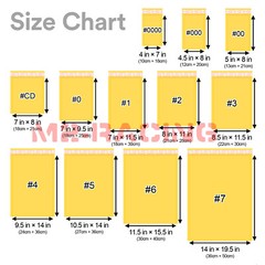 #00 5″x8″ (13cm x 21cm) Yellow Kraft Bubble Mailer Mailing Shipping Envelope Bag