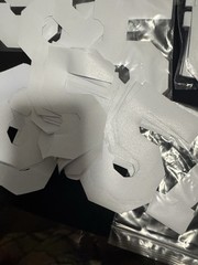Large LOT VINYL & TWILL SPORTS 4″ 6″ 3″ 8″ NUMBERS Heat Transfer Press White