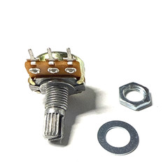 Potentiometer 50 kOhm linear 0.5W Pot 5% shaft OD 6mm OD 0.25 inch