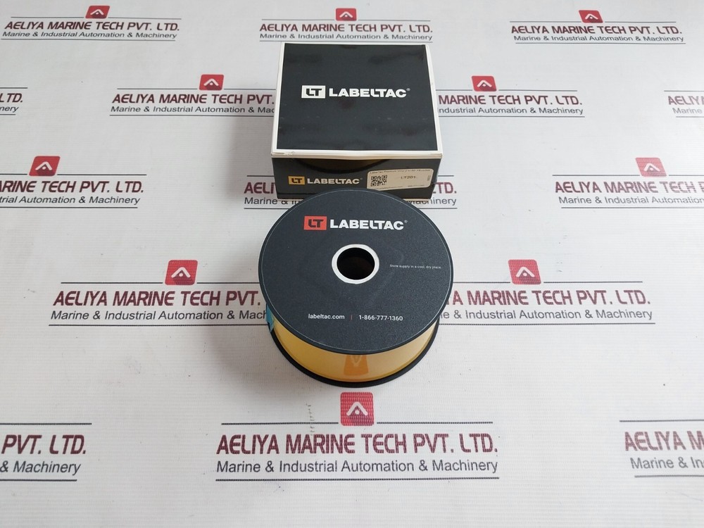 LABELTAC LT201 Yellow Vinyl Label Tape 2″X15′
