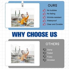 100 PCS 3x4in GovernmentSize ID Card Laminating Pouches Badges 100 Clips