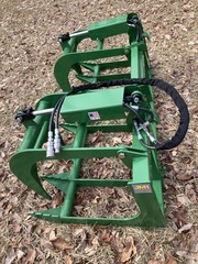 Heavy Duty 72″ Root Grapple for John Deere Tractor-Dual Cylinder Brush Grapple
