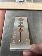 7 U.S. COIN HOLDER FOR NEW HERMES ENGRAVING VISE FOR CLEANING, REPAIR, ETC.