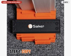 Saker Contour Gauge (5 Inch Lock) Profile Tool- Adjustable Lock-Precisely Copy