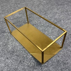 SOREL Store Display Riser Gold Metal Retail Shoe Boot Logo Stand Fixture