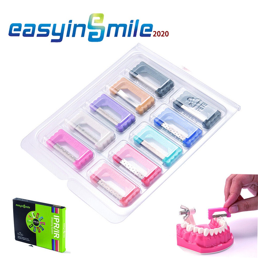 Dental Ortho IPR Polishing Strips Interproximal Serrated Saw Enamel Reduction
