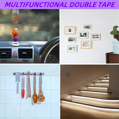 15ft 1/4″ Double Sided Tape Heavy Duty 3M VHB Adhesive Waterproof Auto Acrylic