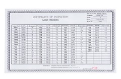81 Pcs Steel Gage Block Set, Grade 2, #P900-S583
