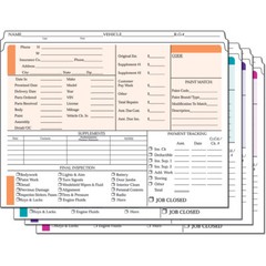 Job Folder Heavyweight 150 lb Color Coded (50)