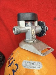 Vintage Scott SCBA 2216 PSI – 30 Min steel Air Cylinder – Mfg Date : 09/1993