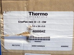 Thermo CryoPlus 12-2-CW LN2 Storage System Square Rack Liquid Phase 4000042 NEW!
