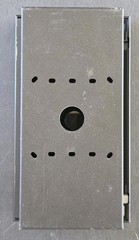 NOTIFIER ABF-1DB SEMI-FLUSH MOUNT ANNUNCIATOR BACKBOX W/ LOCKING DOOR PRE-OWNED