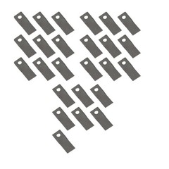 Set of (25) Left Hand Disc Mower Blades fits Various Makes & Models
