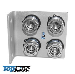 TL39B-4 Hydraulic Quick Release Coupling 1/2” NPT Break Away Mounting Bracket