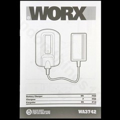 WORX WA3742 Genuine 20V MAX Li-Ion Charger for WA3520 WA3525 WA3575 battery
