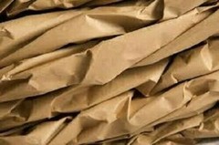 12″ wide x 900′ long 40 lb Rolled Brown Kraft Paper Shipping Void Crafting Fill