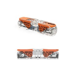 240pk Wago 221-2401 Inline Splicing Wire Connector Lever Nuts FREE SHIPPING