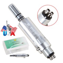 Slow Low Speed Handpiece Air Motor 4 Holes E-type Micromotor M4 Dental