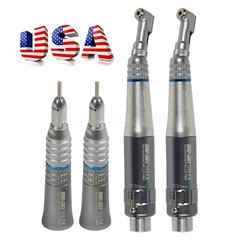 USA Dental Low Speed Contra Angle Straight Air Motor Handpiece E-type 2/4holes